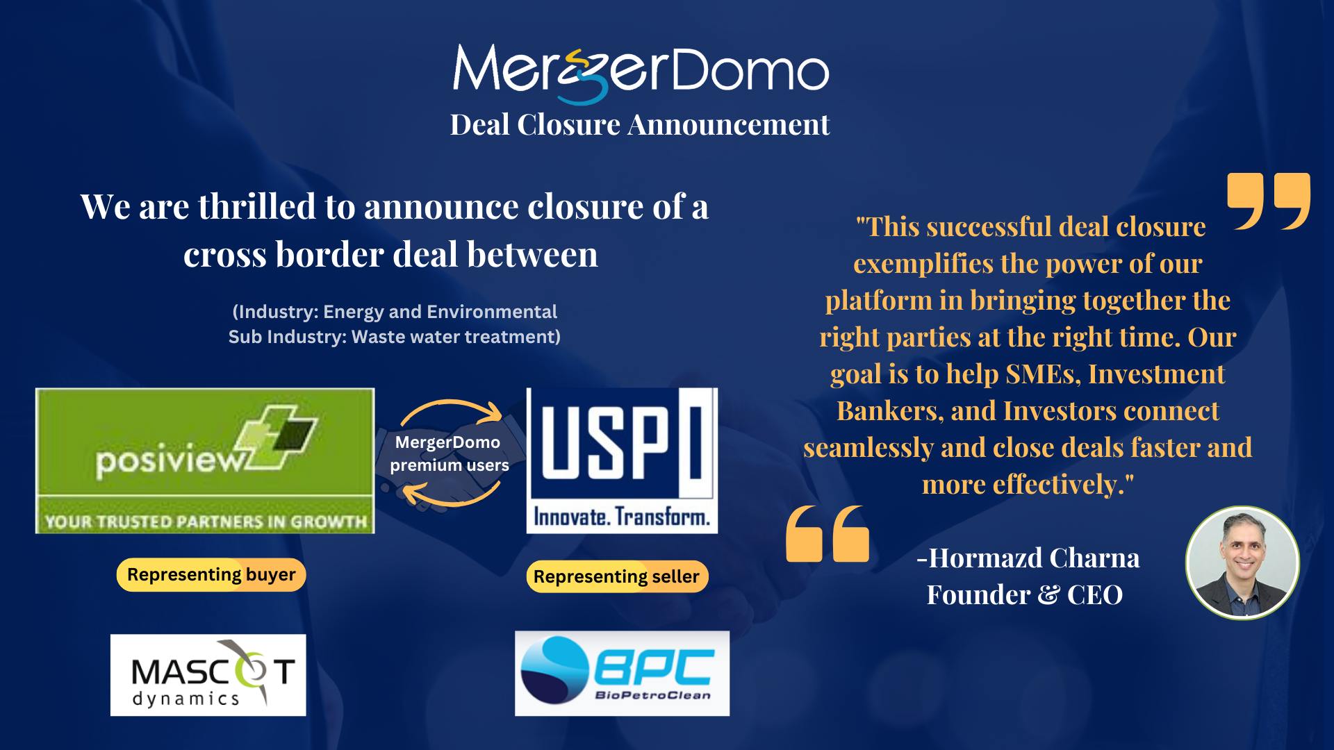 MD Deal Closure
